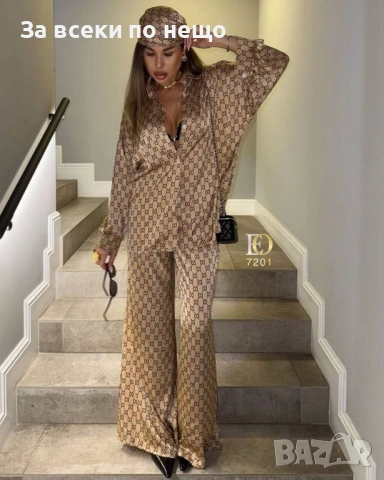 Gucci Дамски Комплект Гучи - Налични Различни Цветове Код SK195, снимка 2 - Комплекти - 52531383