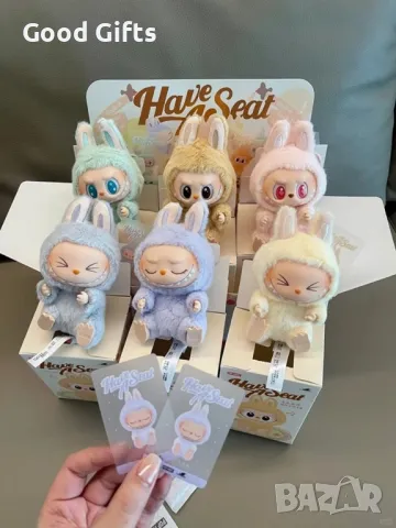 Плюшена играчка Labubu Изненада 15см, Лабубу Ключодържател , снимка 3 - Плюшени играчки - 49900518