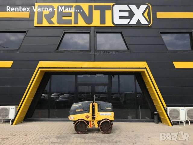 ⚙️ Траншеен валяк ПОД НАЕМ и ПРОДАЖБА! Уплътняване в тесни пространства и глинести почви!