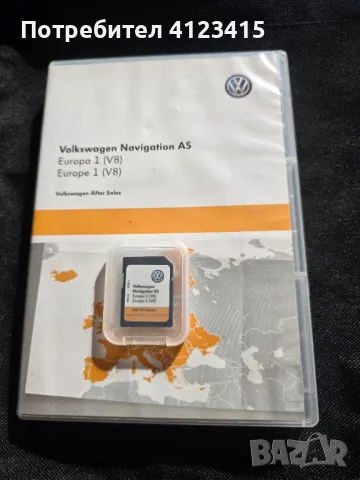 Карта за навигация оригинална, VW Europa  2018год., снимка 2 - Аксесоари и консумативи - 48816406
