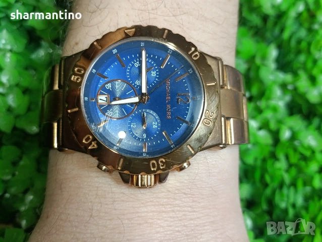 Michael Kors Golden Rose масивен часовник, снимка 5 - Дамски - 53394602
