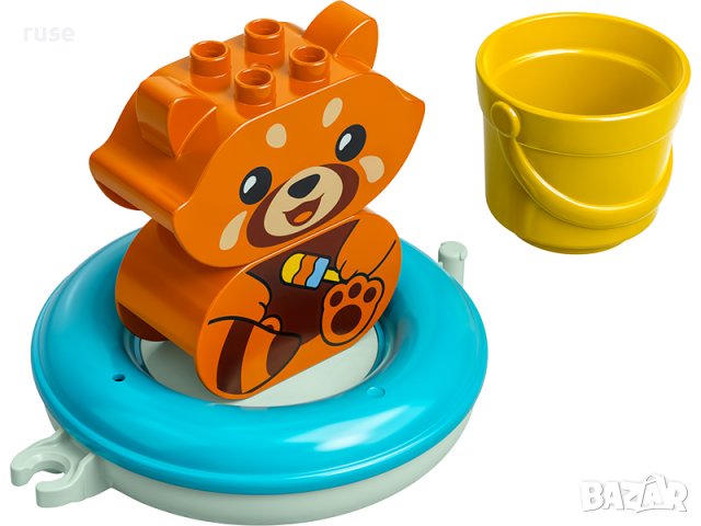 НОВИ! LEGO® DUPLO® 10964 Забавления в банята: плаваща червена панда