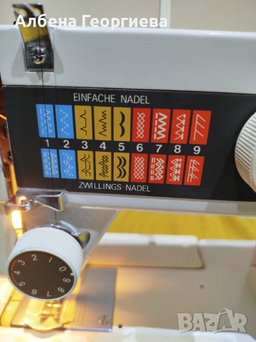 Метална шевна машина HOFMAN SUPER NUTZSTICH 6936, снимка 4 - Шевни машини - 53685516