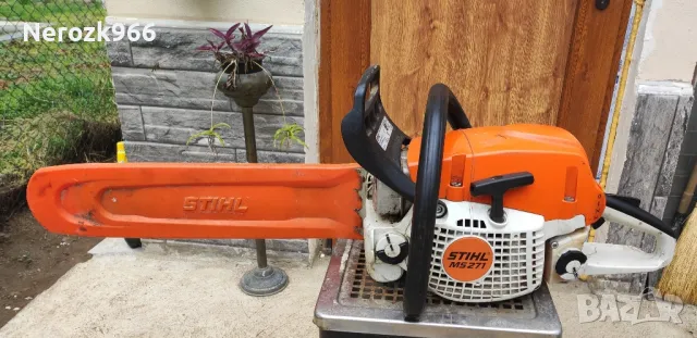 Верижен бензинов трион Stihl MS 271 2.6 kW, 3.49, снимка 2 - Градинска техника - 48943955