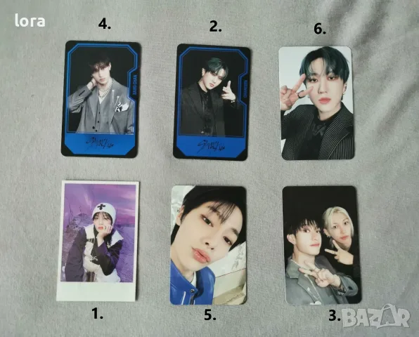 stray kids photocards фотокарти