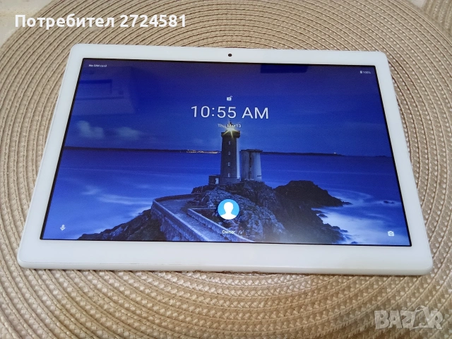 БАРТЕР /ПРОДАЖБА ! Таблет Lenovo 10.1" инча HD IPS, 16GB, 2GB RAM, LTE, снимка 2 - Таблети - 53020426