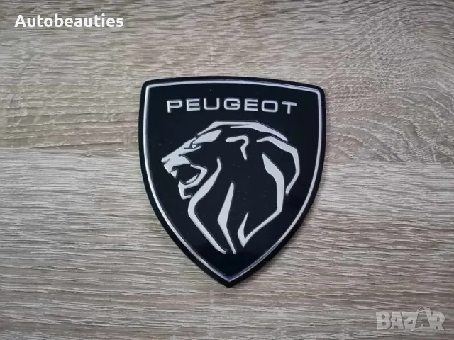 стикер Пежо Peugeot с новото лого голям размер