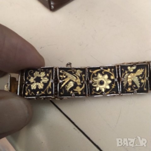 toledo damascene Оригинална ръчна изработка АРТ ДЕКО , снимка 7 - Гривни - 41723025