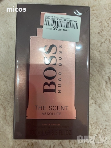 The Scent Absolute,Hugo Boss,мъжки парфюм EDP, 100 ml