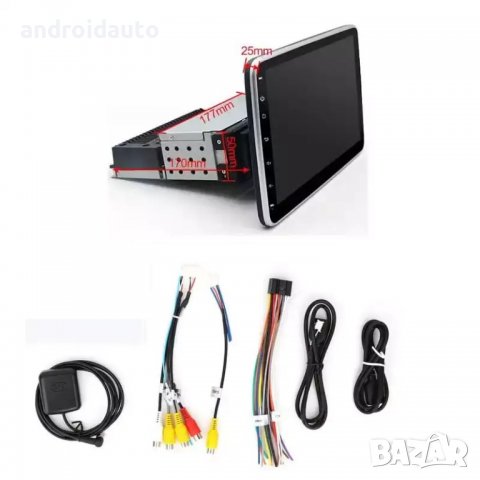 Универсална 1DIN 9" 360" flip Android Мултимедия/Навигация, снимка 4 - Аксесоари и консумативи - 40051967
