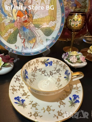 ☕ Oechsler & Andechser (OCA) Kronach, Германия – Рядък немски сет от началото на 20 век ☕, снимка 4 - Антикварни и старинни предмети - 53466883