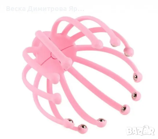 Пластмасов апарат за капилярен масаж на главата, снимка 3 - Други - 47358143