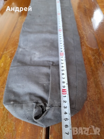 Стар брезентов калъф,чохъл, снимка 5 - Други ценни предмети - 52954830