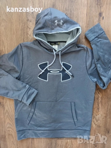 UNDER ARMOUR - страхотен мъжки суичър р-р L, снимка 2 - Суичъри - 51963202