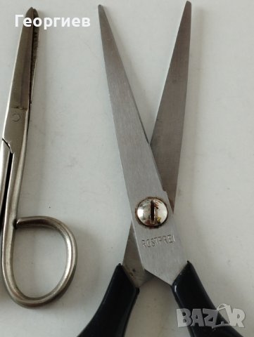 Стари професионални шивашки ножици , снимка 5 - Други инструменти - 37757134