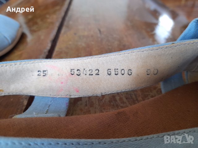 Стари дамски сандали Пирин, снимка 5 - Други ценни предмети - 41140023