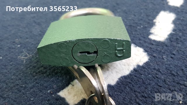 Соц катинар с 2 ключа, снимка 4 - Антикварни и старинни предмети - 39232433