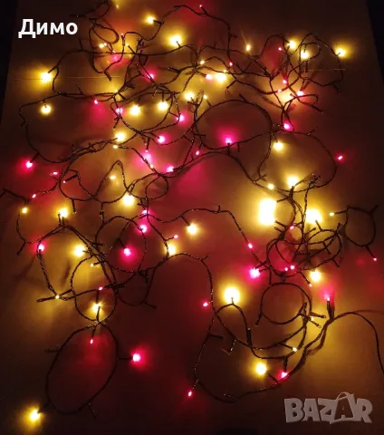 коледни лапички 16,5м външни , снимка 2 - Декорация за дома - 48131541