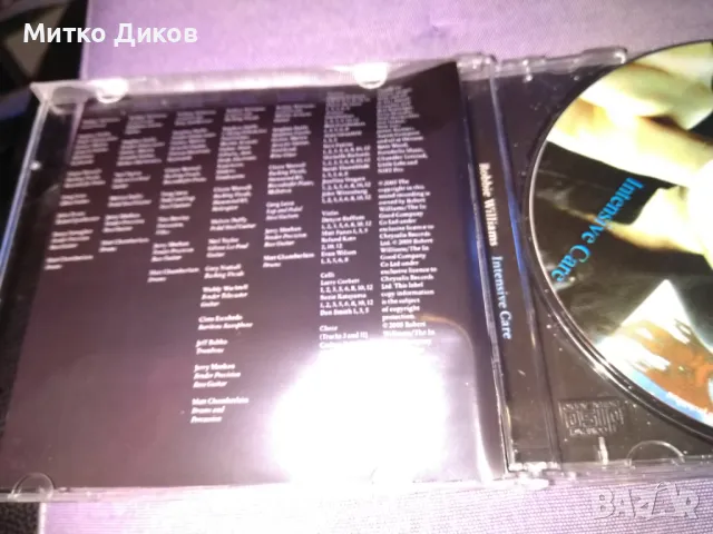 Robbie Williams-Intensive care CD компакт диск отличeн, снимка 3 - CD дискове - 50302761