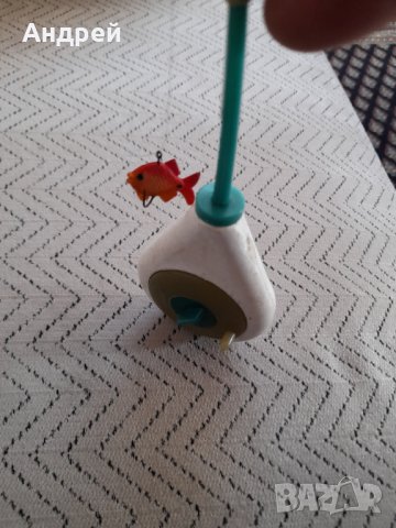 Стара играчка въдица, снимка 6 - Други ценни предмети - 34827991