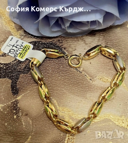 📿 ЗЛАТНА ГРИВНА ⚖️ 7,02 гр./14 карата, снимка 1