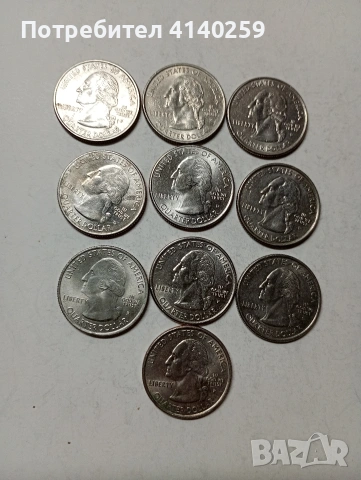 САЩ МОНЕТИ , снимка 2 - Нумизматика и бонистика - 53694254