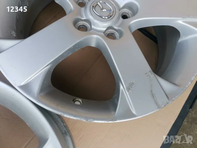 17’’5x114,3 originalni za mazda 17”5х114,3 оригинални за мазда-№310, снимка 6 - Гуми и джанти - 50384746