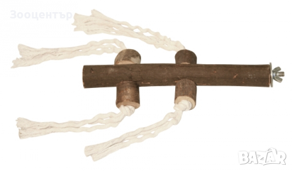 Дървена кацалка- играчка, снимка 1