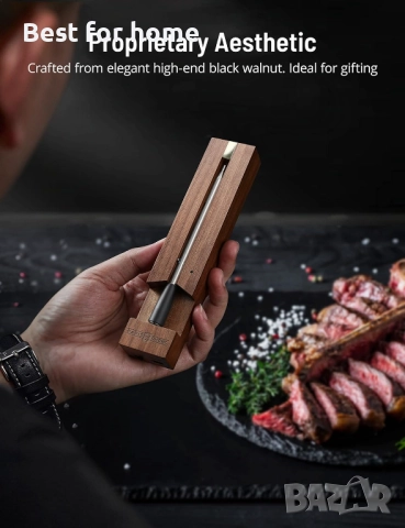 Безжичен термометър за месо, снимка 7 - Други стоки за дома - 51595267