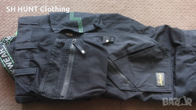 Snickers 6902 FLEXI Work Stretch Trouser 52 / L работен панталон с от части еластична материя W4-144, снимка 4 - Панталони - 51968624