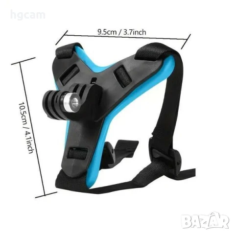 Стойка за каска - GARV Chin Mount Extend - за GoPro Екшън Камери, снимка 7 - Чанти, стативи, аксесоари - 50487341
