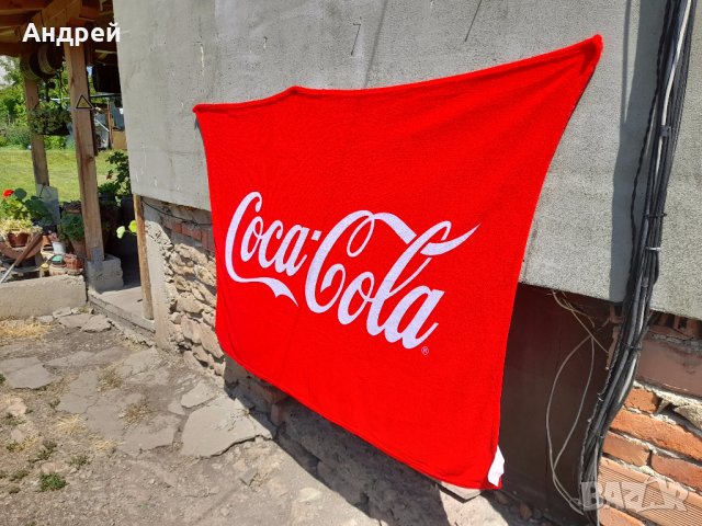 Плажна кърпа,Хавлия Кока Кола,Coca Cola, снимка 3 - Други ценни предмети - 41542640