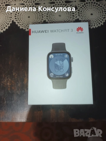Huawei Watch Fit 3, снимка 2 - Смарт часовници - 53338395