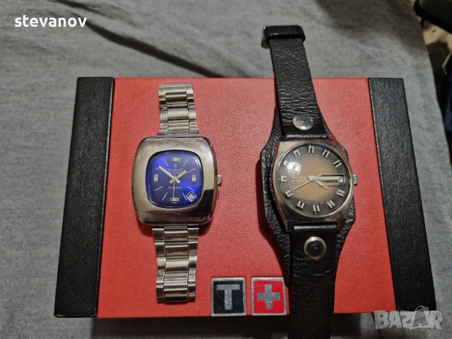 швейцарски часовници автоматик навиваш се , снимка 2 - Мъжки - 51646114