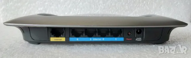 Двубандов Гигабитов Wi-Fi рутер Linksys WRT320N (Wireless N), снимка 2 - Рутери - 49931034