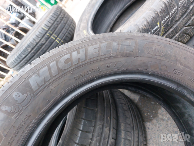 2 бр.летни гуми Michelin 205 55 16 dot1819 цената е за брой!, снимка 4 - Гуми и джанти - 44838486