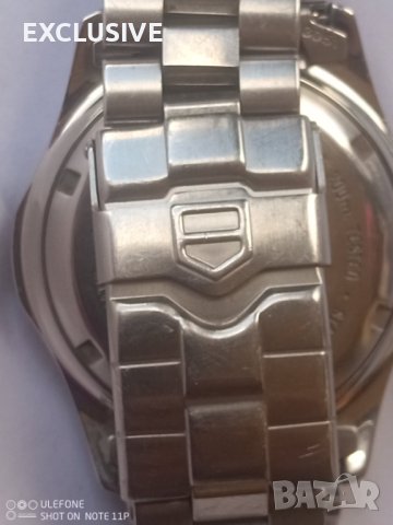 Швейцарски часовник Tag Heuer автоматик - цвят Океан, снимка 3 - Мъжки - 41021646