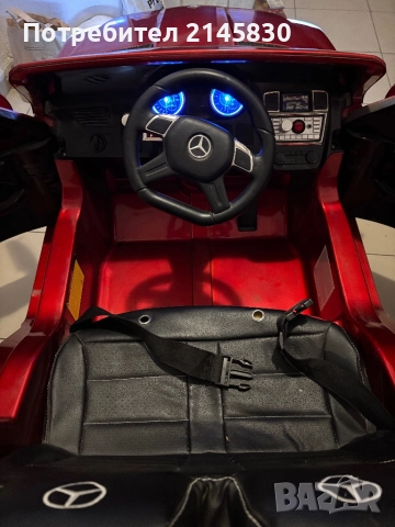 Акумулаторна кола Мерцедес, снимка 7 - Електрически играчки - 51991725
