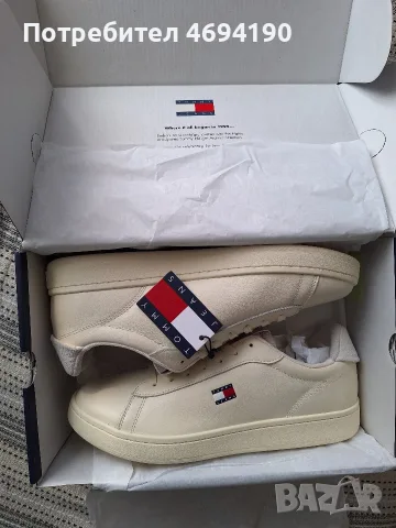Оригинални кожени маратонки TOMMY HİLFİGER