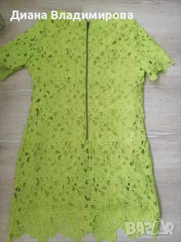Маркова дантелена рокля , снимка 2 - Рокли - 50433540