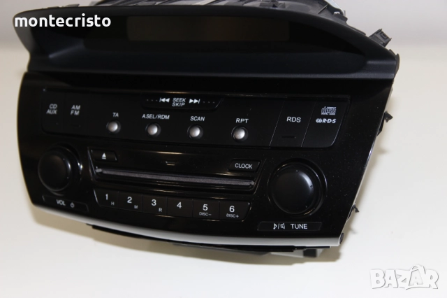 CD RADIO Honda FRV (2006-2011г.) Хонда FR-V / 39100-SJD-G01 / 39100SJDG01, снимка 4 - Аксесоари и консумативи - 52355421