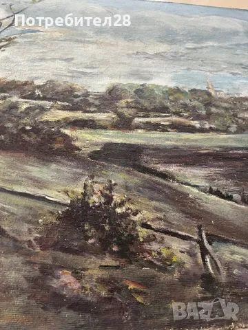 Стара майсторска картина - Пейзаж, снимка 3 - Картини - 49210731