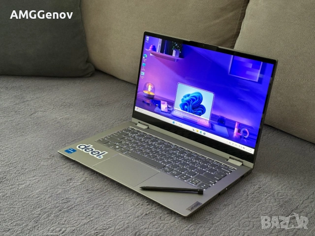 14'FHD IPS Touch 2in1/i5-1335u/Lenovo Thinkbook 14s Yoga/16GB/256GB, снимка 4 - Лаптопи за работа - 53571294