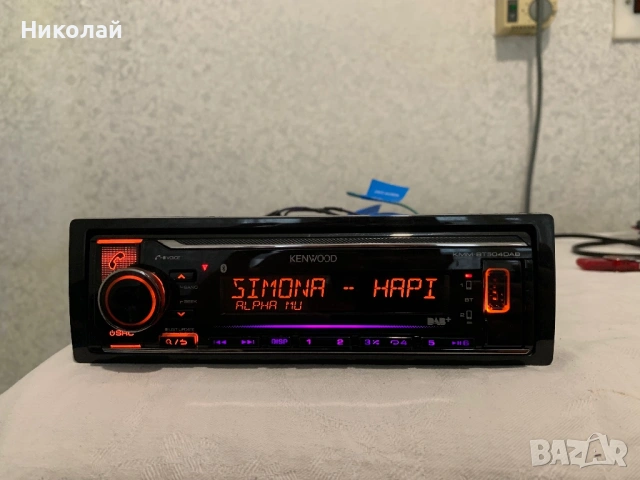 Авто радио Kenwood Bluetooth , снимка 5 - Аксесоари и консумативи - 53465895