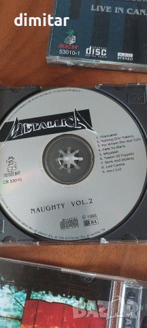 METALLICA CD, снимка 8 - CD дискове - 40785823