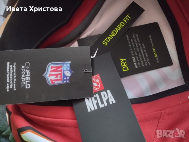 Nike NFL Game Jersey Tom Brady Размер М. Нов с етикет. Лек дефект сниман. 89 лв, снимка 3 - Спортни дрехи, екипи - 41655451