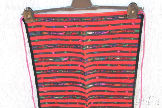 Престилка със сърма и сребърни монети, снимка 14 - Антикварни и старинни предмети - 52724044