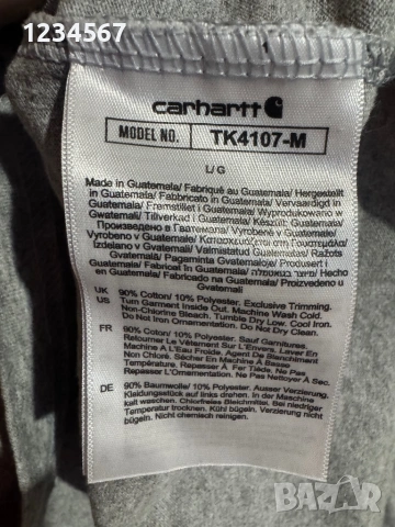 Мъжка блуза Carhartt., снимка 4 - Блузи - 53684680