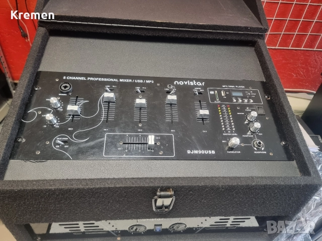 Стерео стъпало с пулт AMP 300, снимка 2 - Ресийвъри, усилватели, смесителни пултове - 52801353