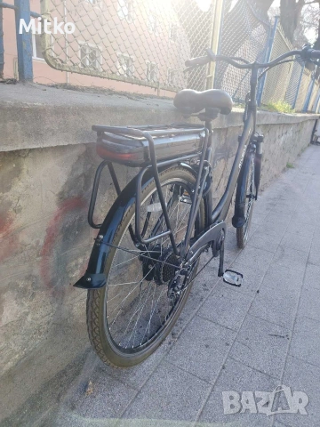 28 цола електрически велосипед с 7 скорости усилени капли амортисьори предни като нов , снимка 12 - Велосипеди - 53864904